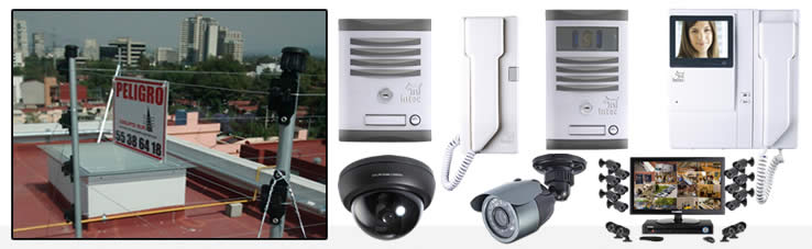 Cercas Electrificadas, Interfones, Videoporteros y Cámaras de Seguridad CCTV